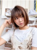 【kate】大宮　アッシュブラウン×内巻きボブ