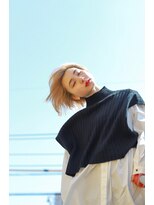 クルニエ(crenier)&nbsp;crenierで作るハイトーンブロンドのショート