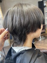 ハノン バイ リンクス 大宮(Hanon by LINKTH)&nbsp;マッシュウルフ/ウルフカット/レイヤーカット/ブルーシルバー