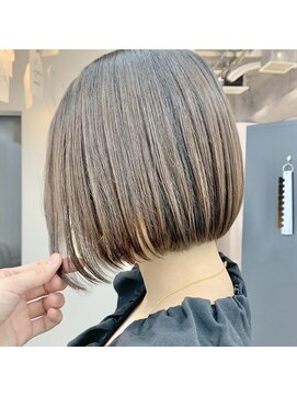 ロンプ(romp) 最多オーダーの前下がりボブ 【romp恵比寿】【Satoru】