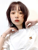 アイティーバイアルバム 松戸店(IT by ALBUM)&nbsp;ストレートナチュラルウルフ_ミニウルフテラコッタ_48526