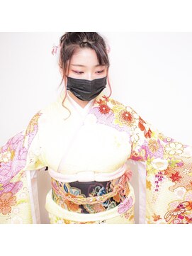 ヘアーサロン アモル(HAIR SALON Amor) #ヘアセット #成人式 #下関