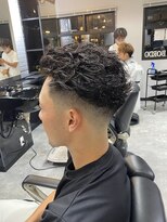 ボルド(MEN'S HAIR SALON BORDO)&nbsp;フェードカット×パーマ