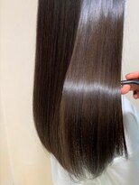 アズール 草加(azule)&nbsp;【髪質改善縮毛矯正】ナチュラル,ワンレングスボブ,サイドバング