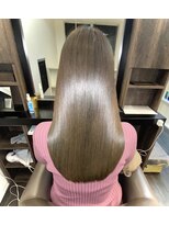 アールサロンプラスキャスパ 自由が丘(Rrsalon+CASPA)&nbsp;HASヒト幹細胞×水素Tr×透明感艶カラー/オリーブベージュ