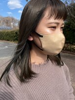 ヘアーデザインアンドボディーメイク R オリーブブラウンニュアンスカラー
