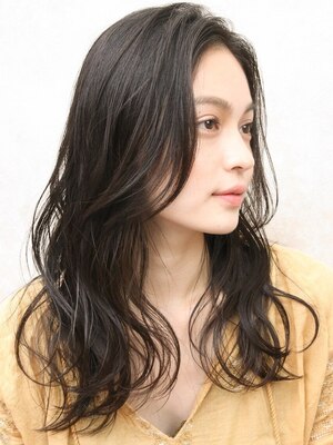 【HPB Hair Collection 2024 スタイル350選出】質感/ツヤ◎柔らかふんわりパーマもダメージを最小限に施術*