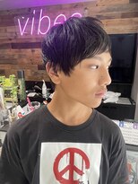 バイブス バイ ケンジ(vibes by KENJE)&nbsp;学生カット　アシメバング