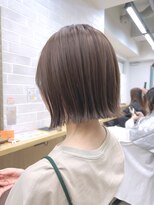 サンドエス 銀座(sand S)&nbsp;オリーブベージュストンボブ大人可愛い20代30代似合わせカット