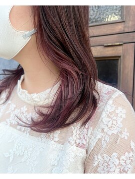 クララデアンシュシュ(Kurara de UN CHOU CHOU) 秋のインナーカラー