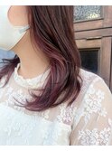 秋のインナーカラー