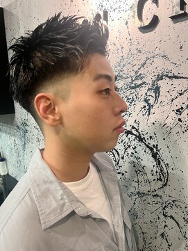 オーパスクリエ (OPUS CREER) ナチュラルフェードスパイキーベリーショート!!前髪パーマ