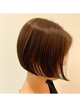 ニコラ(NICOLA) ナチュラルボブ/ショート/白髪染め/白髪ぼかし/30代40代50代