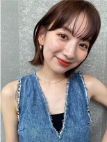 プアメリア 名古屋(Puamelia)&nbsp;レイヤーケアブリーチダブルカラーボブ_4327