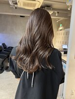 エリマバイフィフス 調布(elima by fifth)&nbsp;韓国ヨシンモリイルミナカラー外国人風カラーグレージュロング