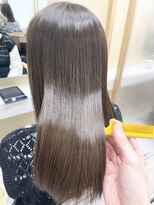 ジーナ サンシャイン通り池袋(Zina)&nbsp;髪質改善　艶ブラウン　【Zina 坂本勇樹】