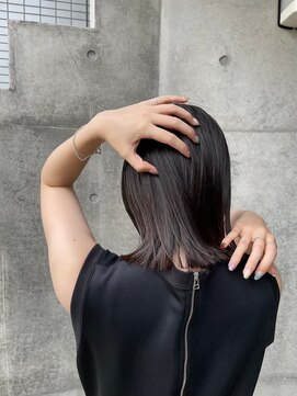 ヘアーエスクールステラ(hair S.COEUR stella) 暗髪ボブ