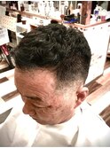 アイロンパーマ＆白髪ぼかし