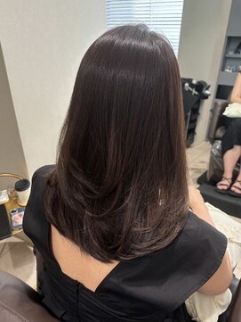 ロウ 札幌(ROW) 黒髪/ボブルフ/ネビージュ/ワンレン/髪質改善トリートメント