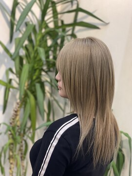 ギャラクシー ヘアードレッサーズ(galaxy hairdressers) 20代ブリーチオンカラー