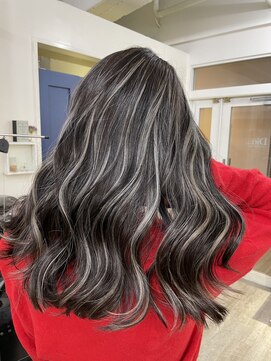 エトラ 渋谷店(etora) 小顔へア アッシュカラーグレージュハイライトカラー◎