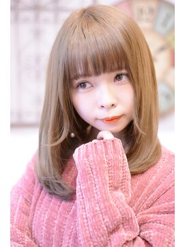 メイズ(MAZE) メルティカラーのミディアムストレート