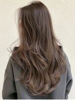ラベスト キョウト(LOVEST)&nbsp;レイヤーカット/海外ヘア/ベージュカラー/透け感カラー