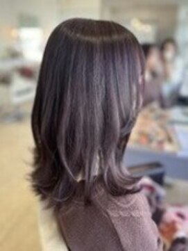 オッジ ヘアー 深谷店(Oggi Hair) アッシュパープル