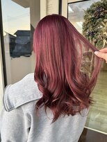 ヘアー アトリエ アンジー(Hair Atelier Angee)&nbsp;ピンクレッドカラー