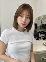 ハニー 町田(HONEY)&nbsp;ナチュラルストレート×小顔レイヤー（町田）