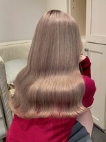 ベレーザ 渋谷(BELEZA) 16720ブリーチ&ダブルカラーミルクティーチョコレートブラウン