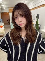 ポーチバイハニー オモテサンドウ(PORCH by HONEY omotesando)&nbsp;ゆるふわミディアムロングレイヤー/ヘーゼルブラウン1