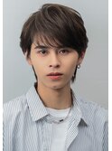 メンズニュアンスパーマ韓国風マッシュナチュラルパーマ