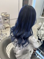 ブランシスヘアー(Bulansis Hair)&nbsp;ブルー×ブラック