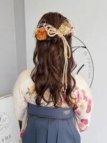 オートル 綱島店(AUTRE by FUGA hair)&nbsp;ハーフアップヘアアレンジ＊卒業式ヘア/袴/水引