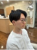 刈り上げサイドパート