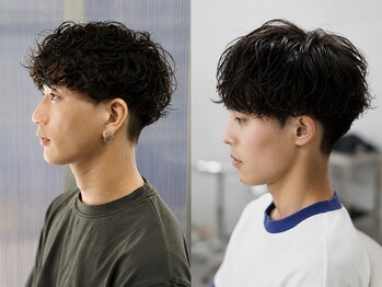 ボブ 小松(BOB)の写真/カットパーマ7500円～“無造作でキメる”[men'ｓサロン/men'sパーマ/フェザーパーマ/眉毛/韓国/学割U24]