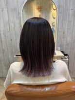 オリ(Oli)&nbsp;ウルフレイヤー×ホワイトパープルバレイヤージュ
