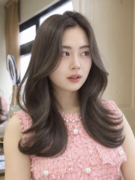 シーテ(Ciete) 韓国ヘア名古屋ハイレイヤー顔まわりカット前髪ボブタッセル小顔