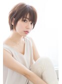 ナチュラルショートボブ