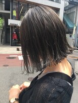 ロピオル(Lopiolu)&nbsp;【 PRIOR 島田】切りっぱなしボブWカラーハイライトグレージュ9