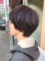 フロート 小阪店(float) カジュアルショート_クールショート ピンクグレージュ ボブ