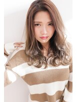 ヘアーサロン ロージー(Hair Salon Rosy) アップバングのセミロングパーマ