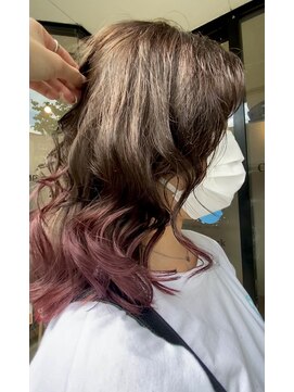 カラーラボ 田端店(Color Lab.) 裾カラー