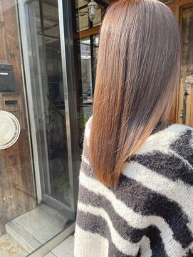 へアサロンアンドカフェガーデン(hair salon&cafe GARDEN) ミルクティーベージュ/ベージュカラー/インナーカラー