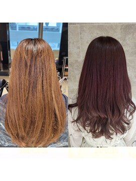 アフロート ギンザ(AFLOAT GINZA) 30代40代50代◎垢抜けマイナス3歳 ピンク系カラー