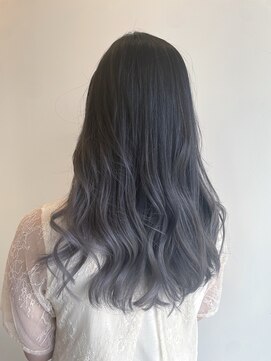 フェーディン(fa/din) ラベンダーシルバーグラデーション