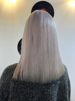 デート 下北沢(DATE)&nbsp;ダブルカラーホワイトベージュカラーケアブリーチハイトーン韓国