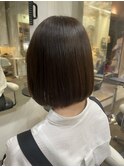 内巻きボブ[錦糸町/錦糸町駅/錦糸町北口/髪質改善/ショート］