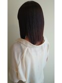 肩下ボブスタイル
